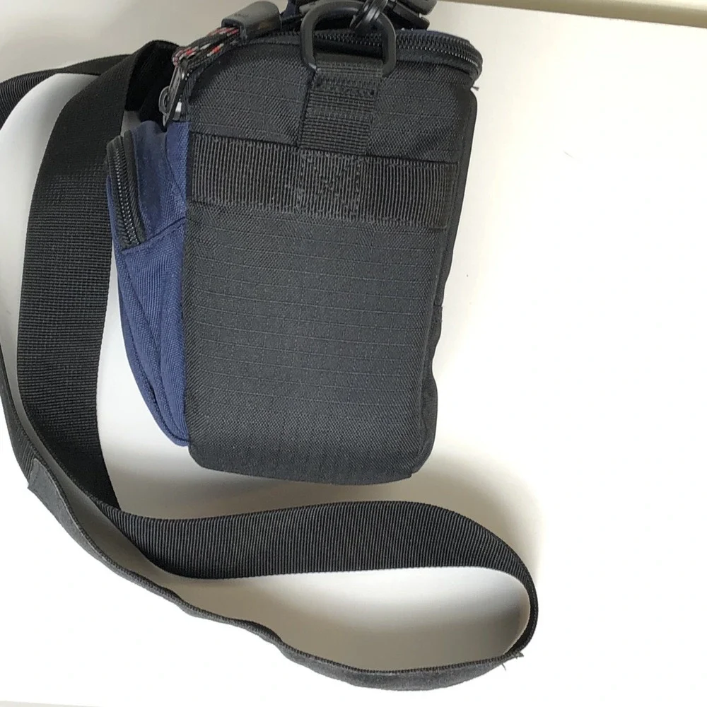 Lowepro TLZ Mini Topload Zoom DSLR Blue Camera Holster Bag w/ Adjustable Strap